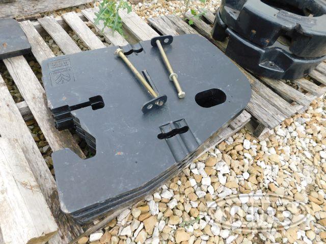 (4) New Holland 220 lbs. Suit Case Weights